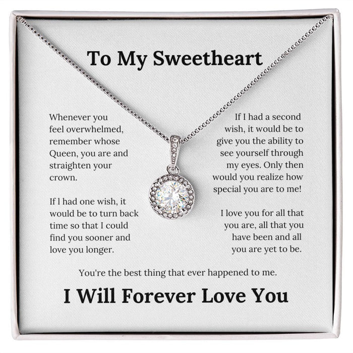 To My Sweetheart... Eternal Hope Necklace