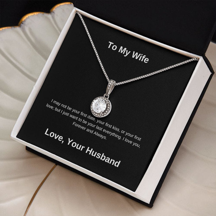 To My Wife... Forever and Always Eternal Hope Necklace & Earring Set