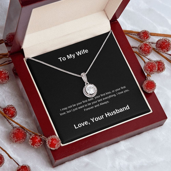 To My Wife... Forever and Always Eternal Hope Necklace & Earring Set