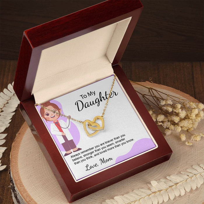 To My Daughter... Nursing Career Necklace From Mom