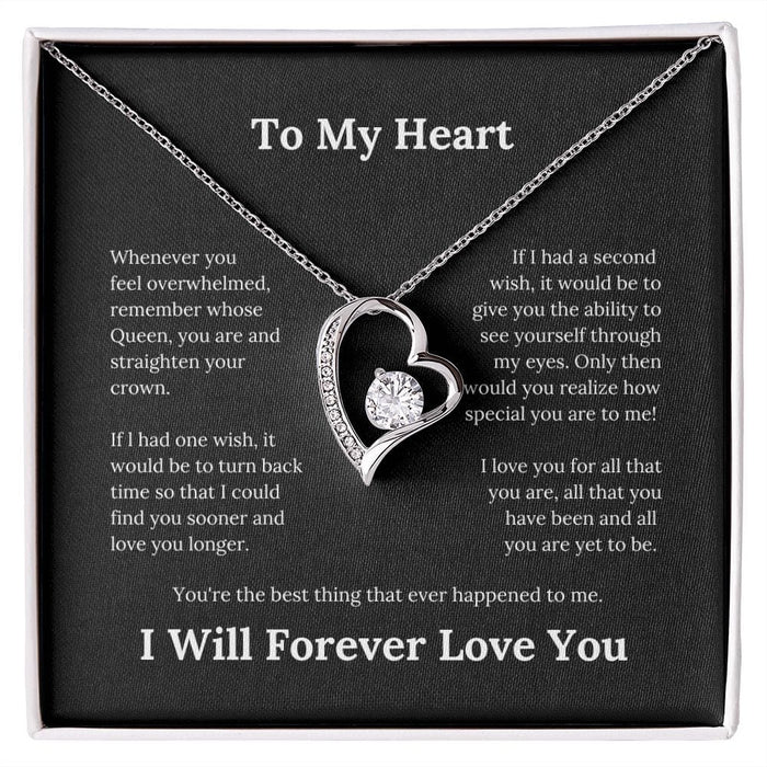 To My Heart... Forever Love Necklace