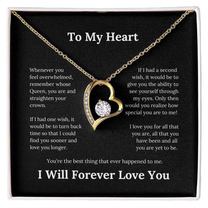 To My Heart... Forever Love Necklace