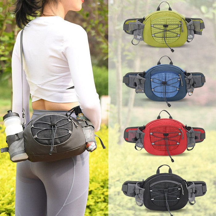 Outdoor Fanny Pack Hiking Fishing Waist Bag with Crossbody Strap