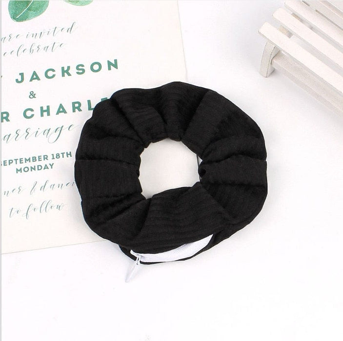 Hair Scrunchie (Hidden Storage)