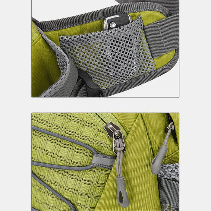 Outdoor Fanny Pack Hiking Fishing Waist Bag with Crossbody Strap