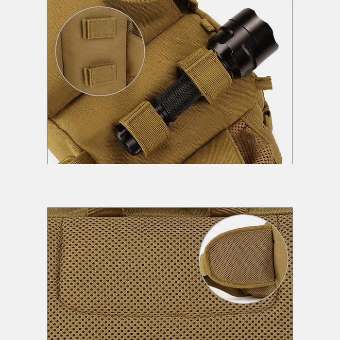 Large Fanny Pack Crossbody Purse Tactical Waist Bag Fit 10 Inch Tablet