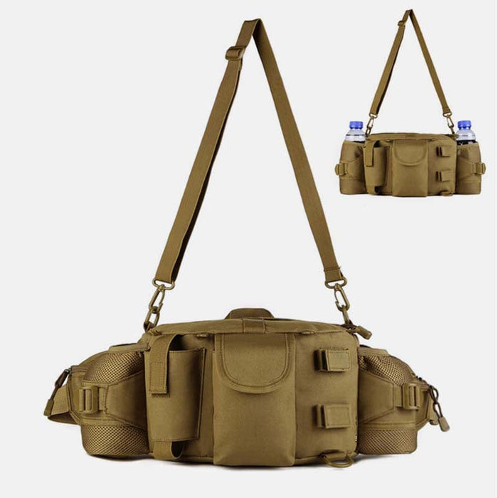Large Fanny Pack Crossbody Purse Tactical Waist Bag Fit 10 Inch Tablet