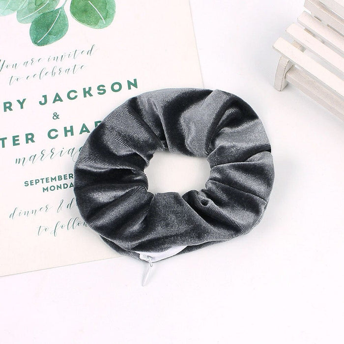 Hair Scrunchie (Hidden Storage)