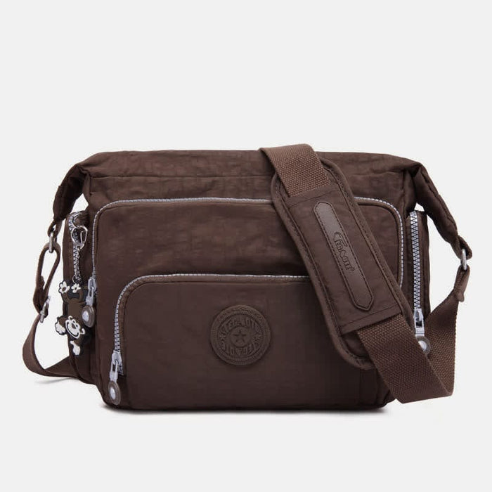 Crossbody Bag For Women Lightweight Multi-Pocket Casual Canvas Shoulder Purse