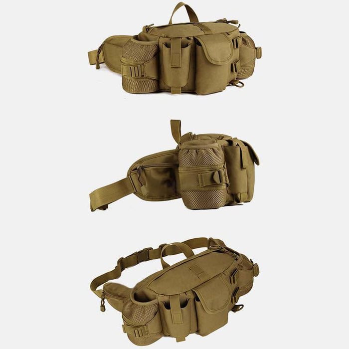 Large Fanny Pack Crossbody Purse Tactical Waist Bag Fit 10 Inch Tablet