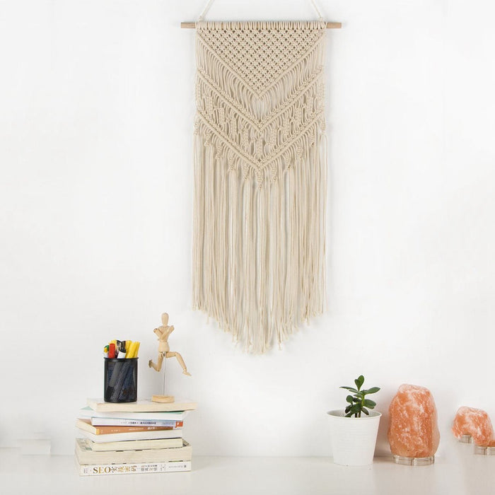 Macrame Woven Wall Hanging Boho Chic