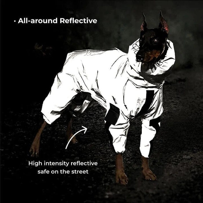 Reflective All-Weather Waterproof Dog Rain Coat