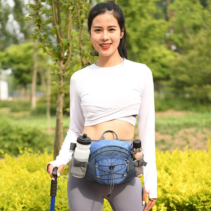Outdoor Fanny Pack Hiking Fishing Waist Bag with Crossbody Strap