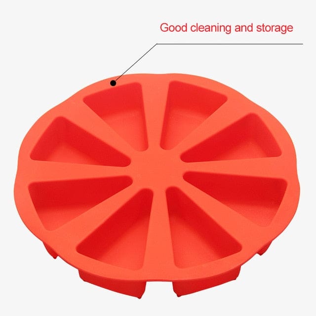 8 Cavity Silicone Cake Mold DIY