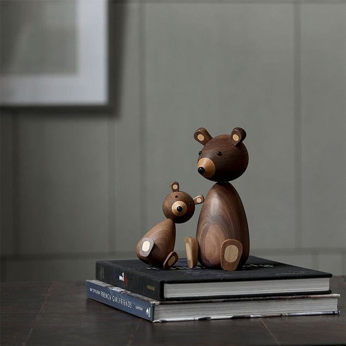 Russia Wooden Bear Ornaments