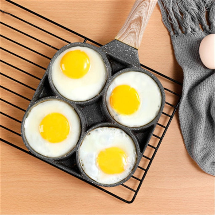 Four-hole Frying Pot Pan
