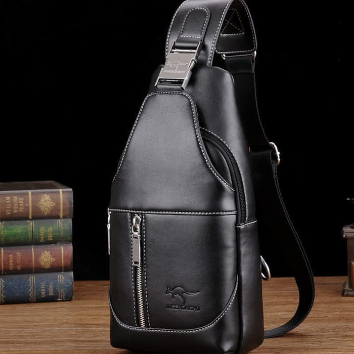 Men Casual Travel Crossbody Chest Sling Bag One Shoulder Strap Bag