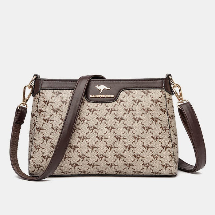Leather Crossbody Bag for Women Casual Small Trendy Shoulder Purses