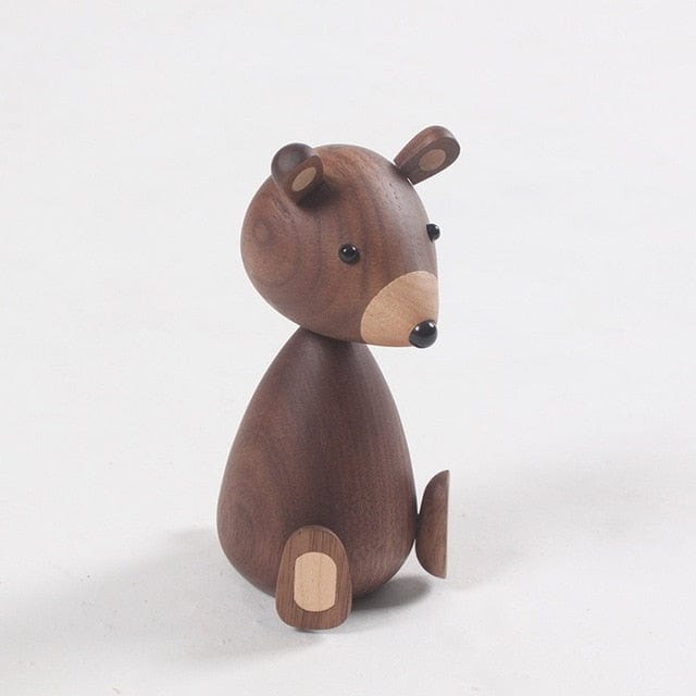 Russia Wooden Bear Ornaments