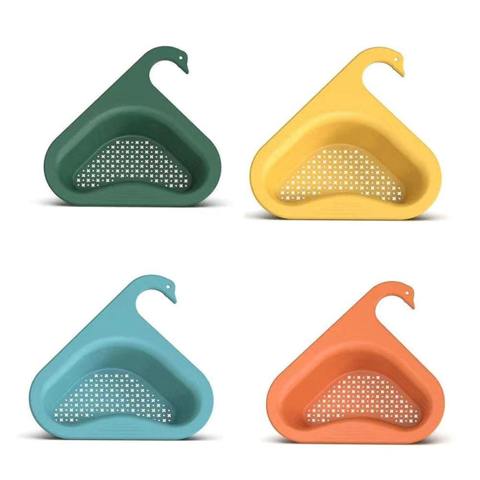 Corner Swan-Shaped Sink Strainer