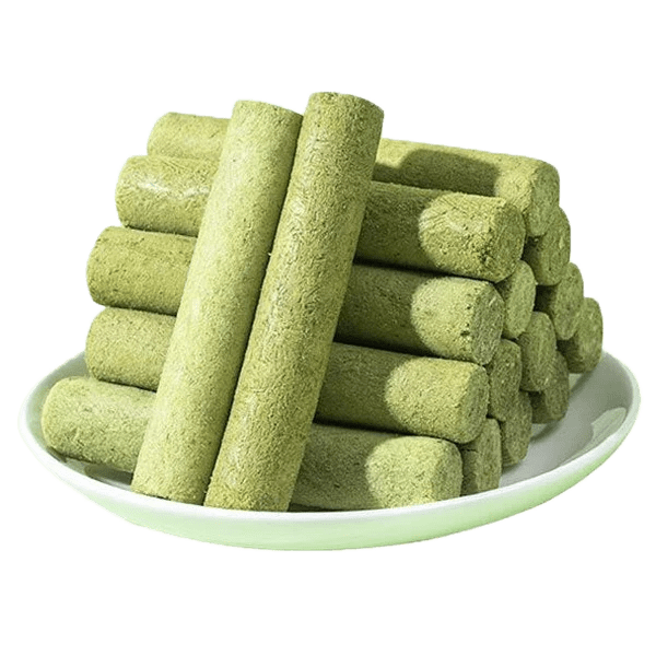 Kitty's Natural Teething Toy - Catnip-Infused Grass Stick