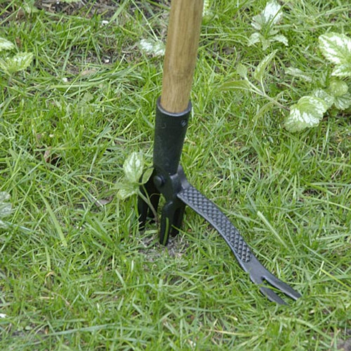 Weed Puller (+ 39-inch Wooden Handle)