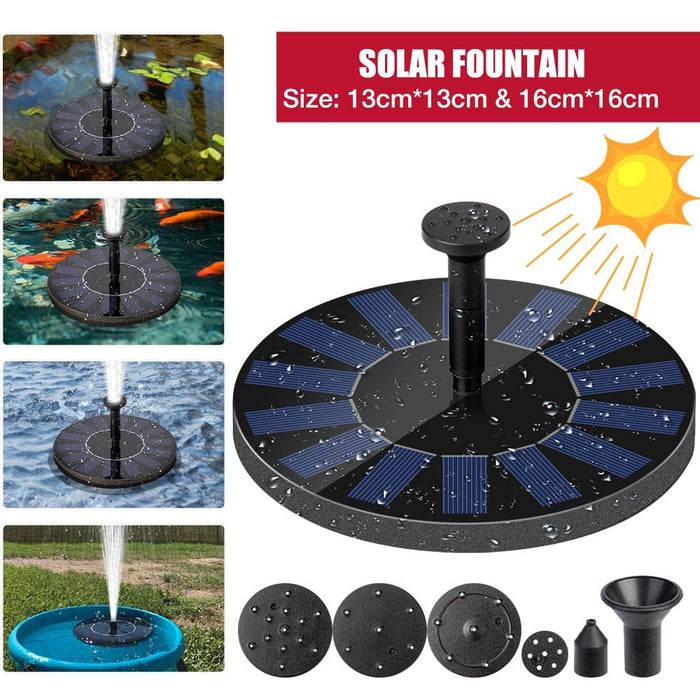 Outdoor Solar Fountain