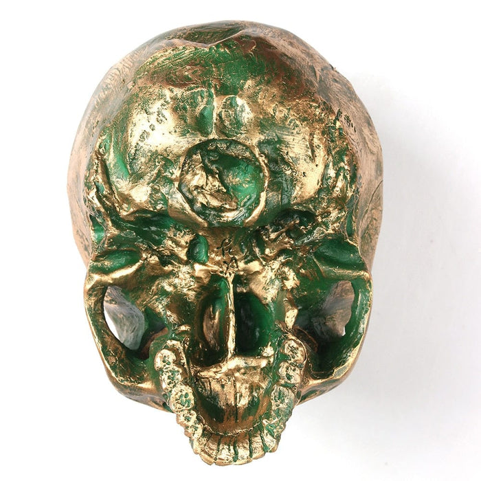 Bronze Resin Skull Model Home Decor