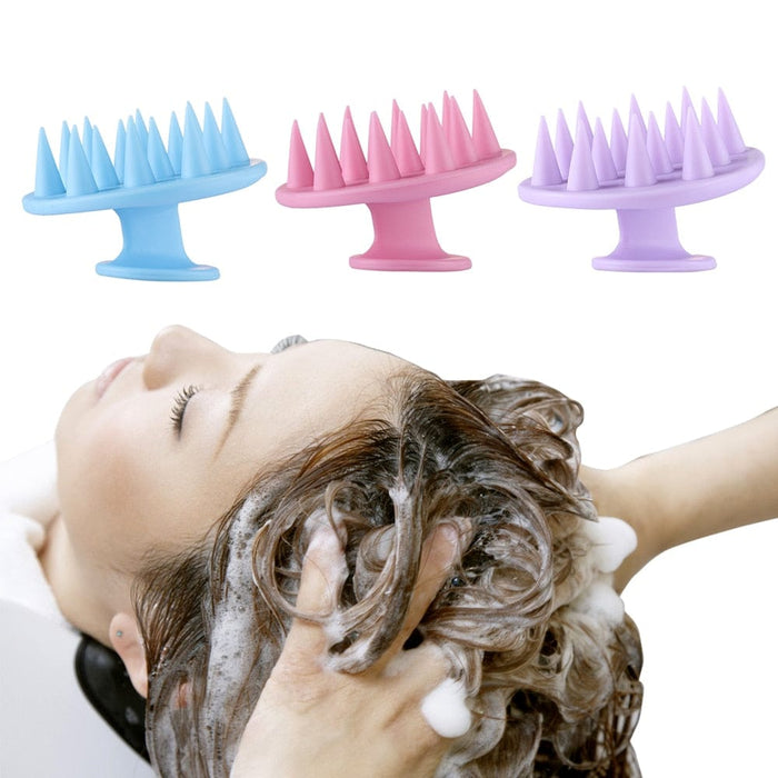 Silicone Scalp Massager Hair Comb