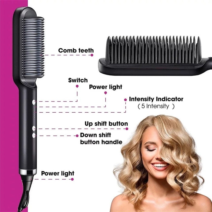 Professional Hair Straightener & Hair Curling Hair Iron