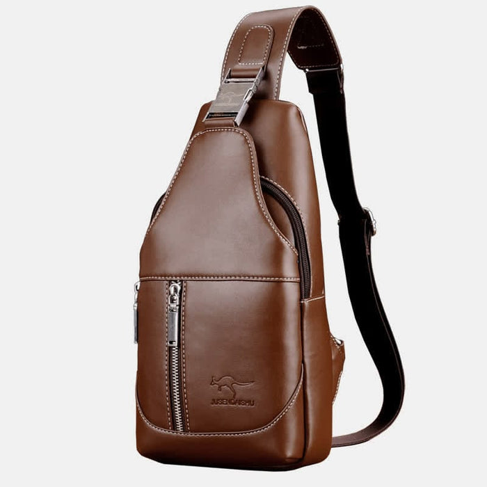 Men Casual Travel Crossbody Chest Sling Bag One Shoulder Strap Bag