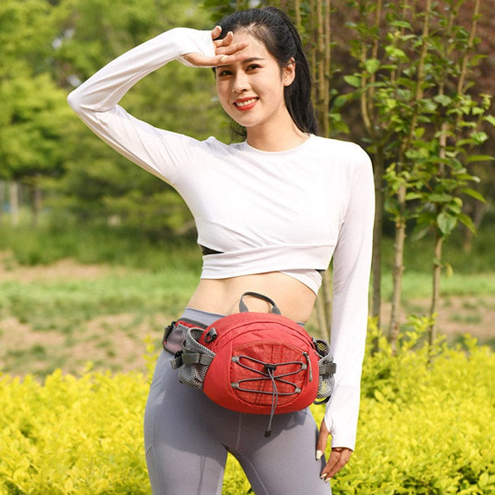 Outdoor Fanny Pack Hiking Fishing Waist Bag with Crossbody Strap