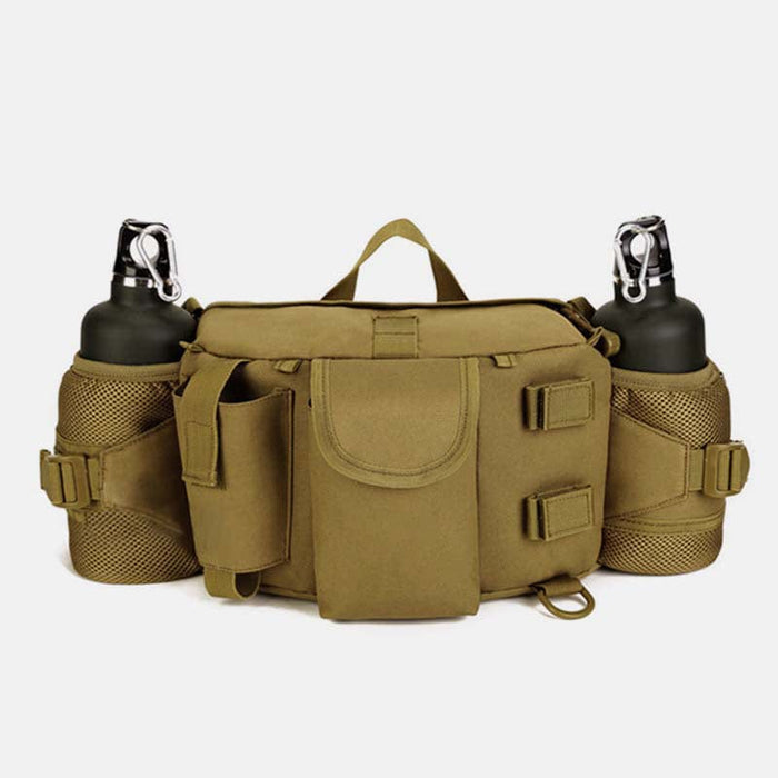Large Fanny Pack Crossbody Purse Tactical Waist Bag Fit 10 Inch Tablet