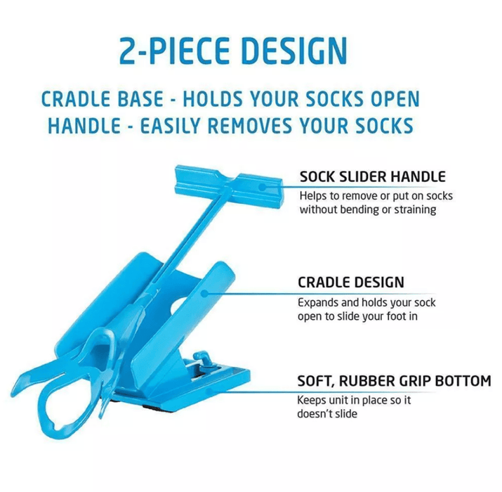 Sock Slider Aid Helper Kit Easy On, Easy Off