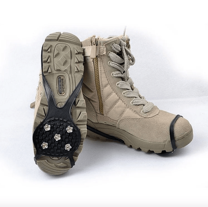 No-Fall Ice Grippers for Shoes of All Sizes