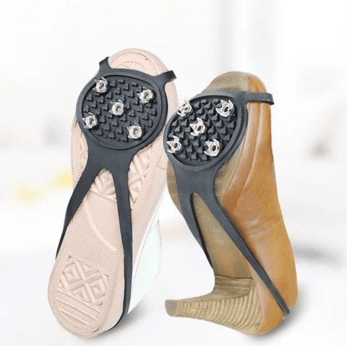 No-Fall Ice Grippers for Shoes of All Sizes
