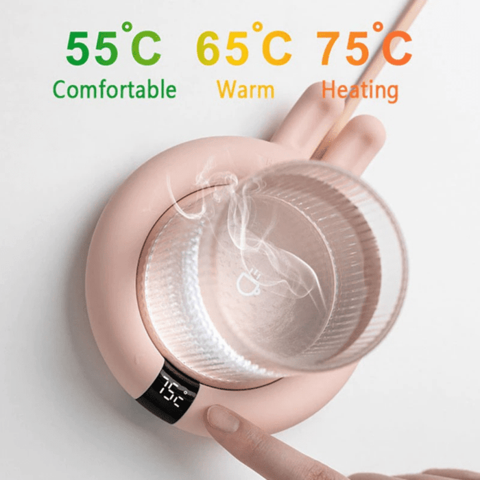 Portable Smart Heating Coaster