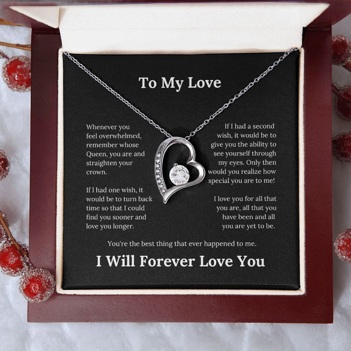 To My Love... Forever Love Necklace