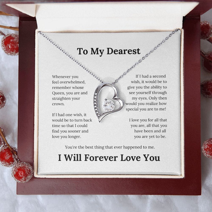 To My Daughter - Greatest Gift - Forever Love Necklace – belovedgiftsco