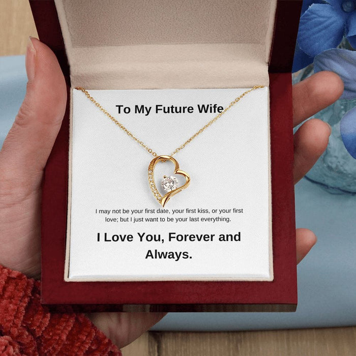 To My Future Wife... Forever and Always - Forever Love Necklace & Earring Set