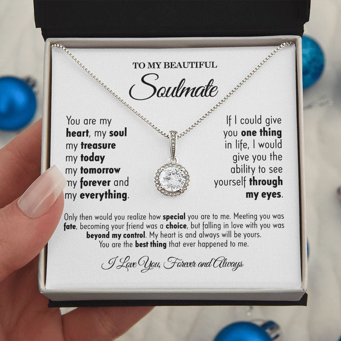 To My Beautiful Soulmate - Eternal Hope Necklace