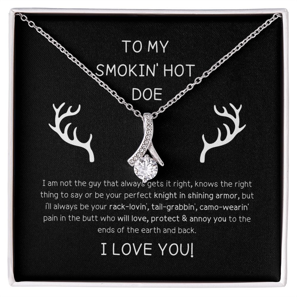 To my smokin hot catch necklace clearance