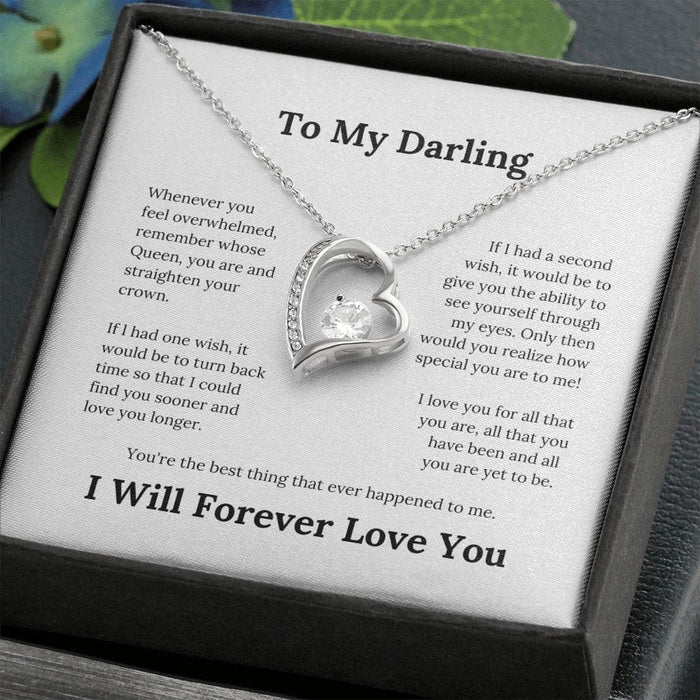 To My Darling... Forever Love Necklace