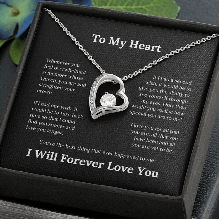 To My Heart... Forever Love Necklace