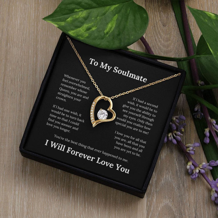 To My Soulmate... Forever Love Necklace
