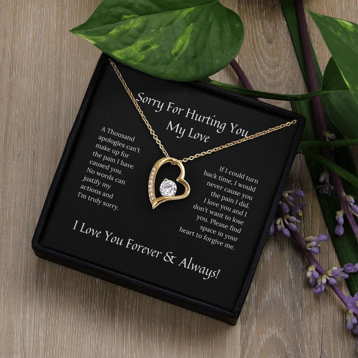 Sorry For Hurting You... Forever Love Necklace