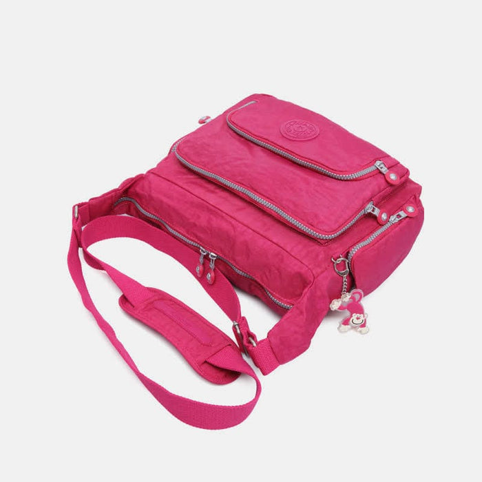 Crossbody Bag For Women Lightweight Multi-Pocket Casual Canvas Shoulder Purse