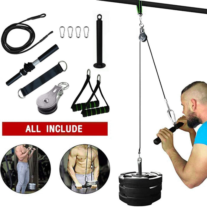 Fitness DIY Pulley Cable Equipment