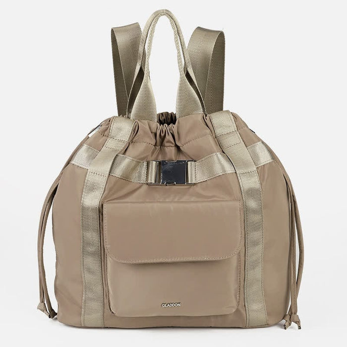 Lightweight Nylon Backpack for Women Girls Fashion Drawstring Handbags Travel Daypack