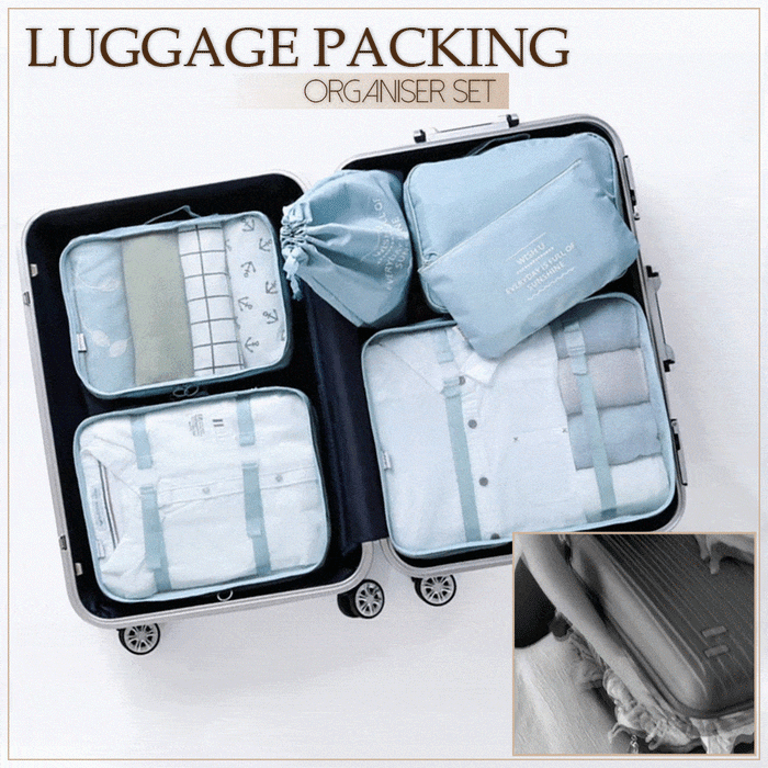 Luggage Packing Organizer Set (6pcs)